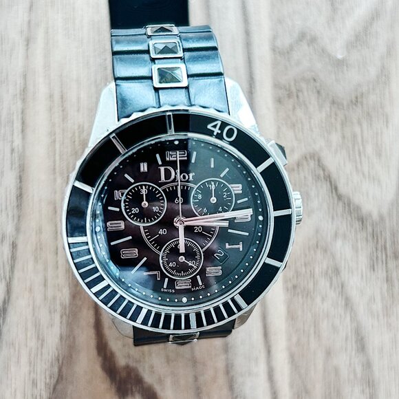 Dior Christal Chronograph Watch – E2024H - Picture 1 of 5